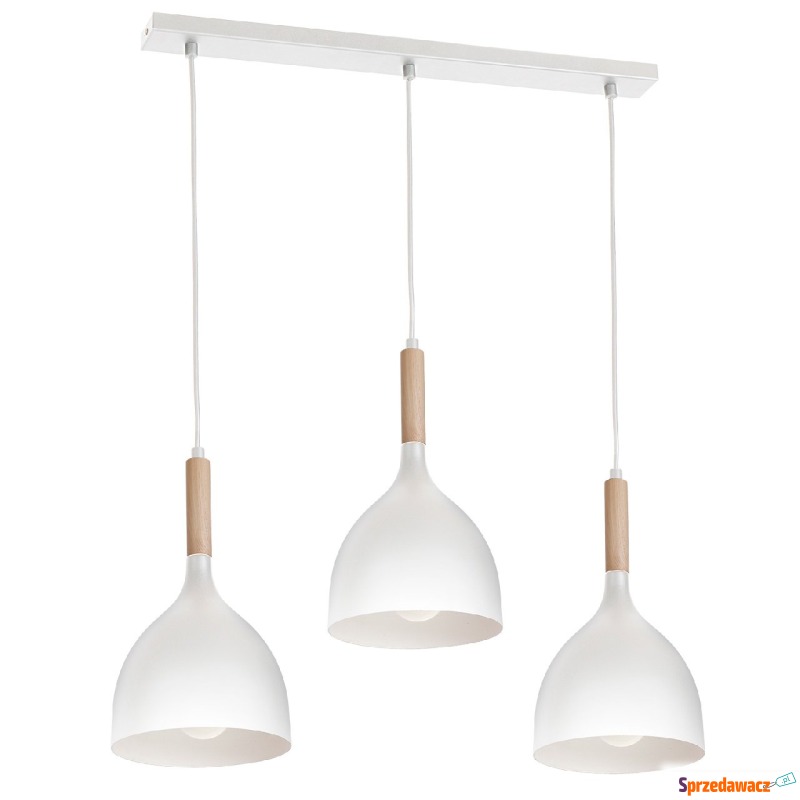 Luminex Noak wood 1196 lampa wisząca zwis 3x60W... - Lampy wiszące, żyrandole - Bielsko-Biała