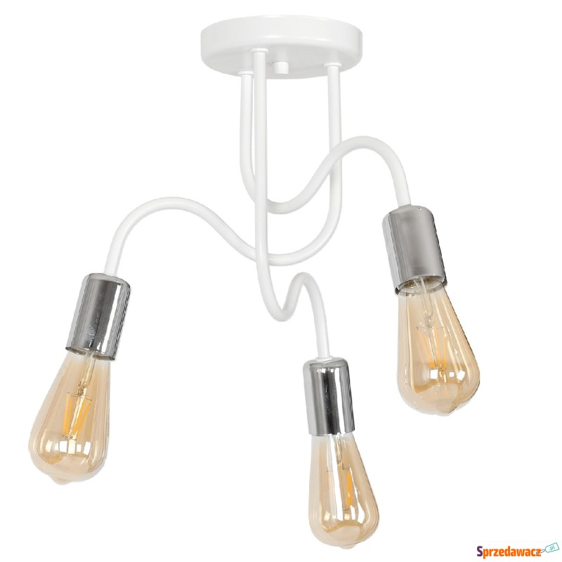 Luminex Dow 8074 plafon lampa sufitowa 3x60W E27... - Plafony - Kraków