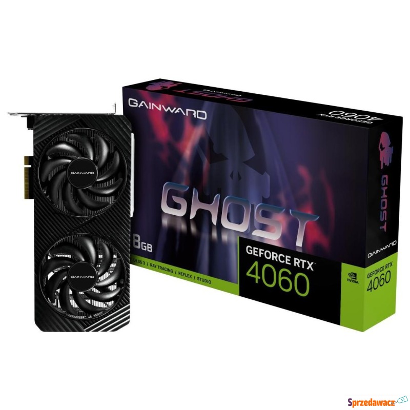 Gainward GeForce RTX 4060 Ghost 8GB DLSS 3 - Karty graficzne - Zielona Góra