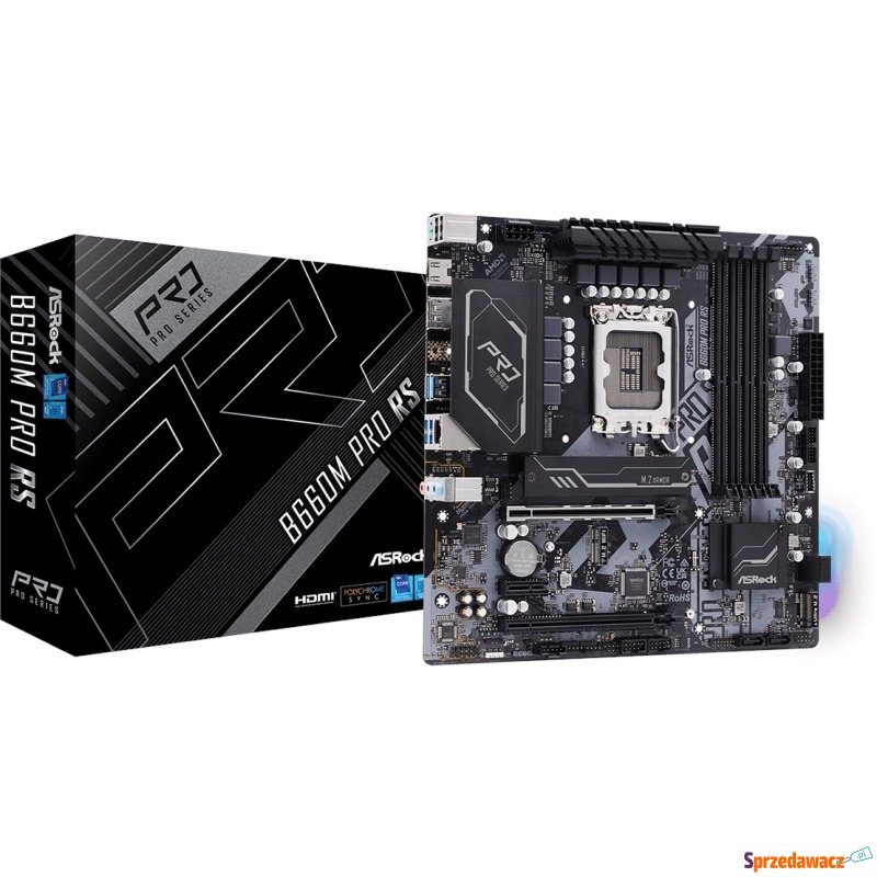 ASRock B660M Pro RS - Płyty główne - Kołobrzeg