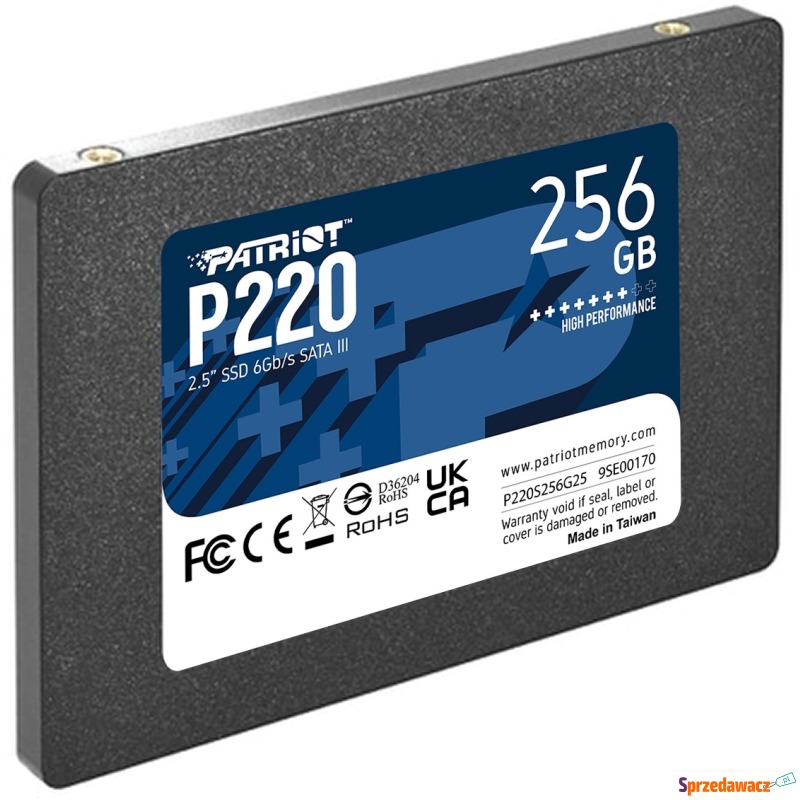 Patriot P220 256GB - Dyski twarde - Chełmno