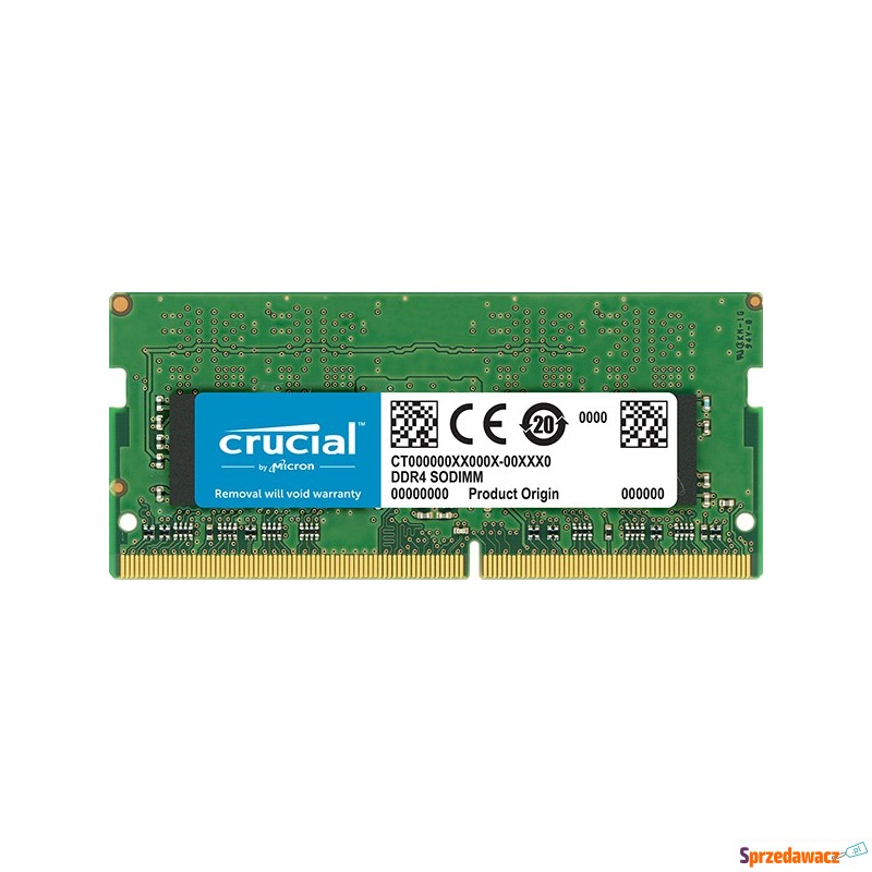 Crucial 8GB [1x8GB 3200MHZ DDR4 CL22 SODIMM] - Dyski twarde - Rybnik