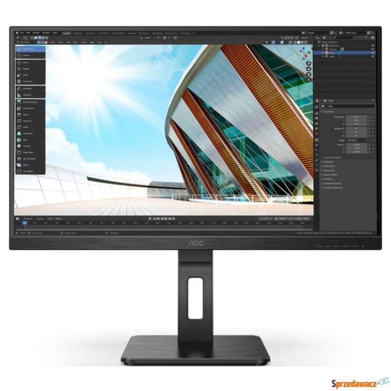 AOC Q27P2Q - 27'' | QHD | IPS | 75Hz - Monitory LCD i LED - Kętrzyn