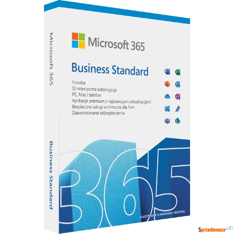 Microsoft 365 Business Standard PL - licencja... - Biuro - Białystok