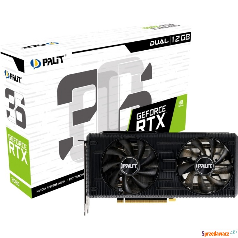 Palit GeForce RTX 3060 Dual 12GB - Karty graficzne - Słupsk