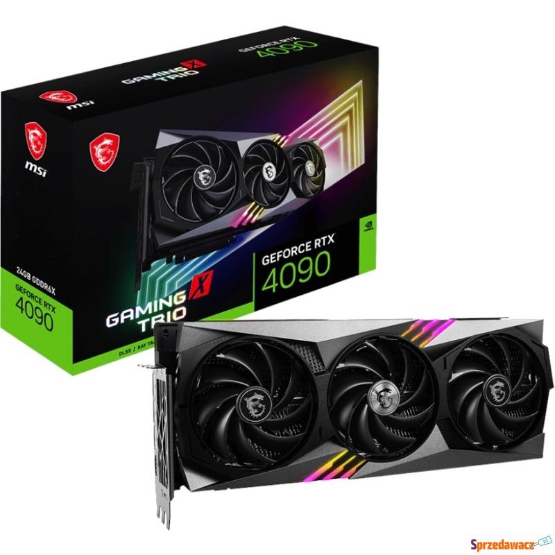 MSI GeForce RTX 4090 GAMING X TRIO 24G DLSS 3 - Karty graficzne - Starachowice