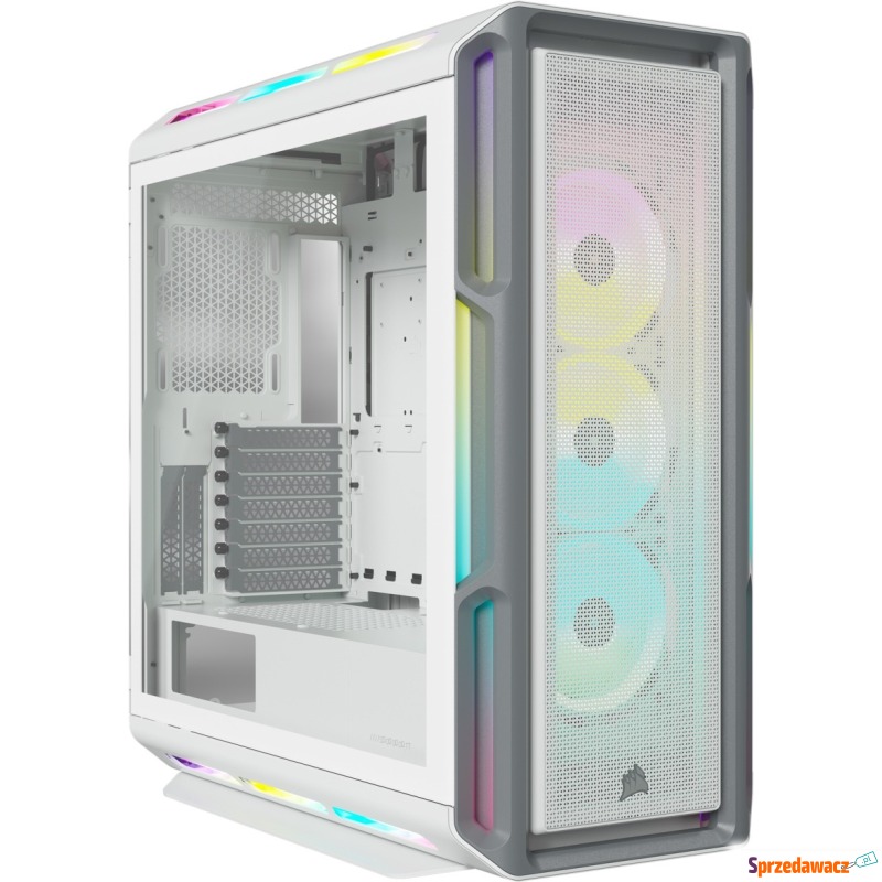 Corsair iCUE 5000T RGB Tempered Glass White C... - Obudowy - Bielsko-Biała