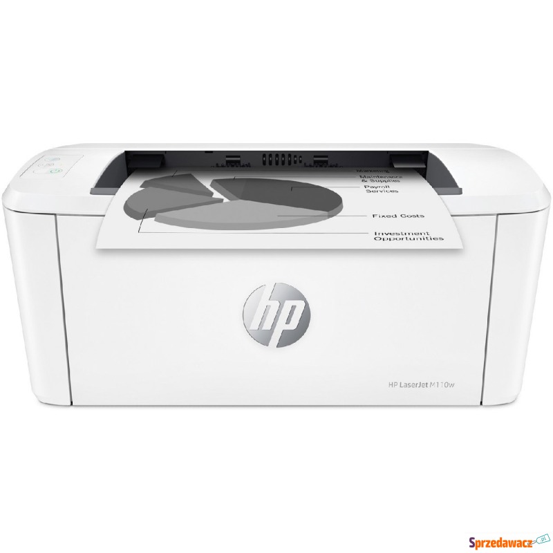 Monochromatyczna HP LaserJet M110w Mono USB WiFi... - Drukarki - Włocławek