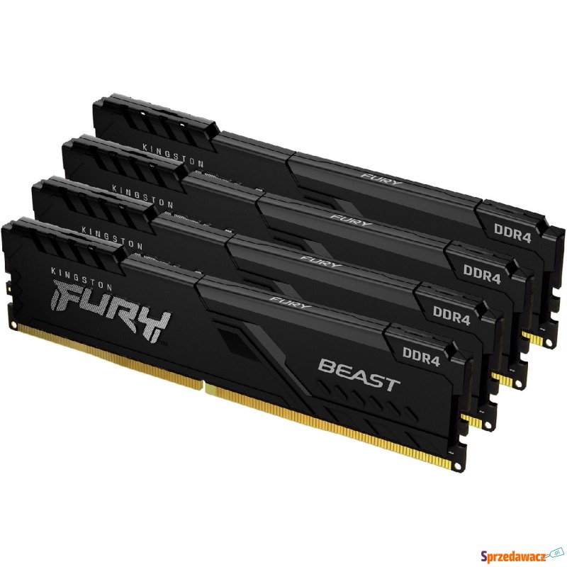 Kingston FURY Beast 128GB [4x32GB 3600MHz DDR4... - Pamieć RAM - Legnica