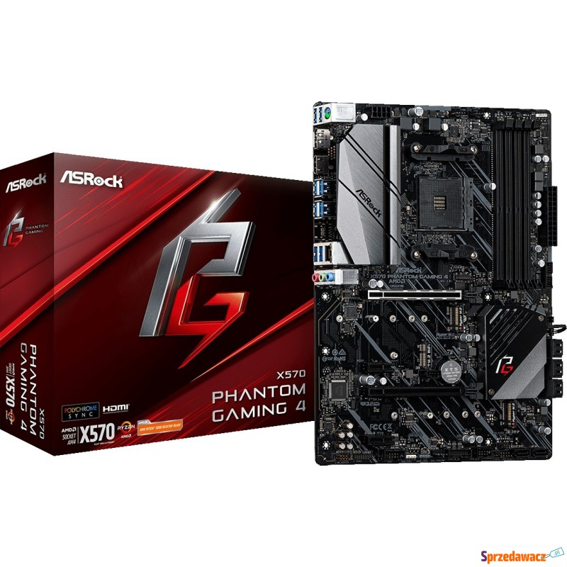 ASRock X570 Phantom Gaming 4 - Płyty główne - Bydgoszcz