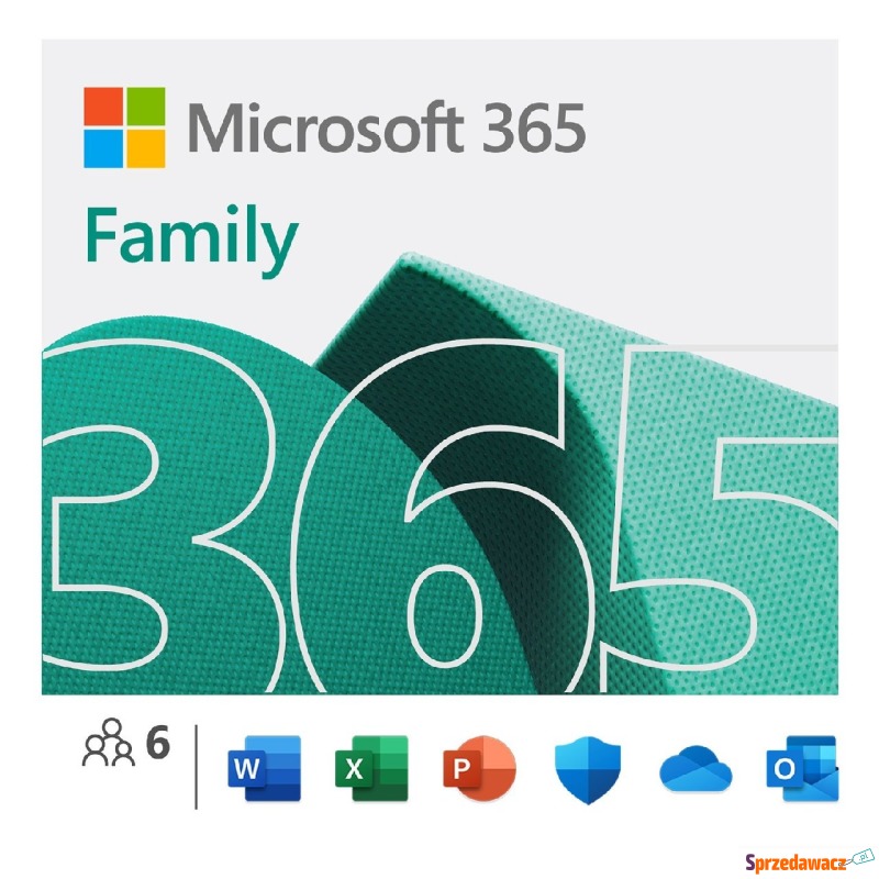 Microsoft 365 Family All Lang - licencja na rok... - Biuro - Kalisz