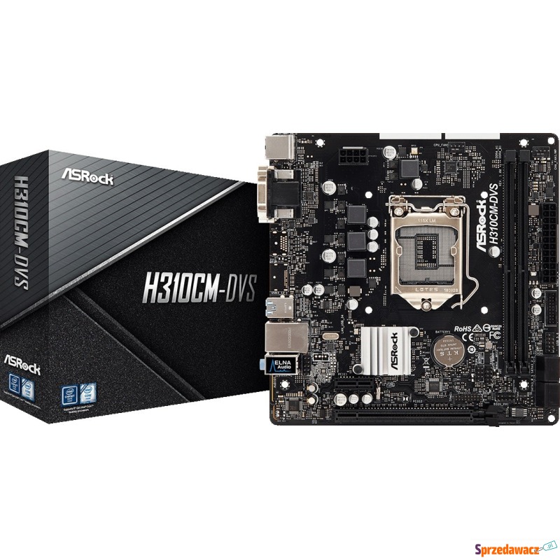 ASRock H310CM-DVS - Płyty główne - Toruń