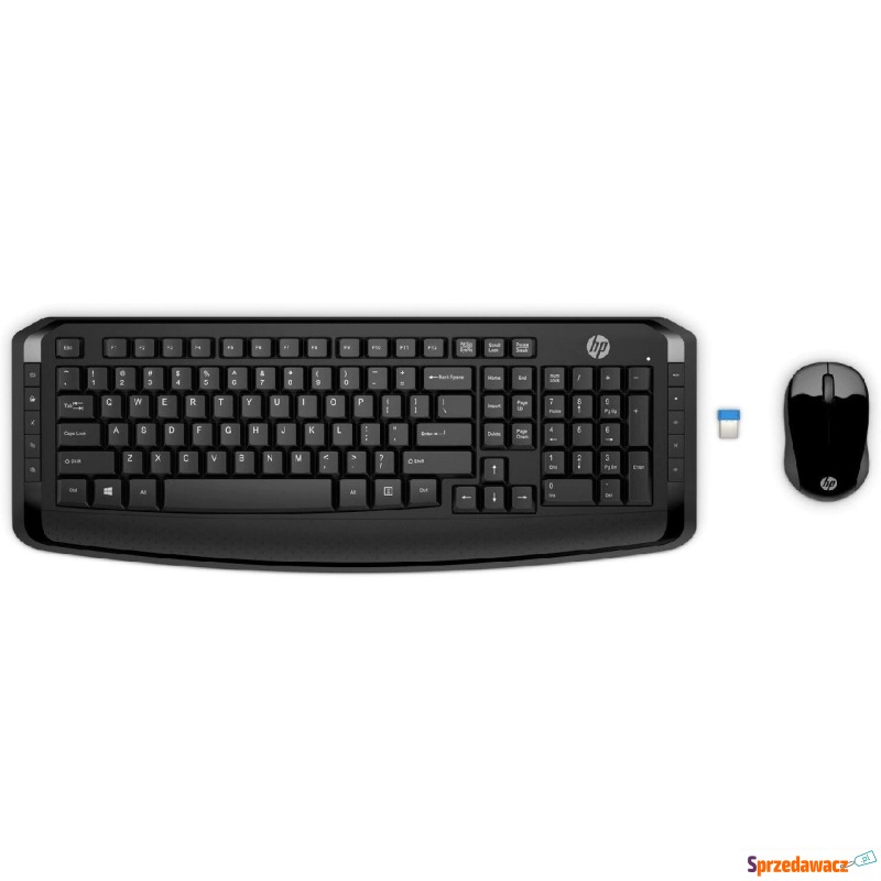 HP Wireless Keyboard & Mouse 300 PL - Zestawy - Szczecinek