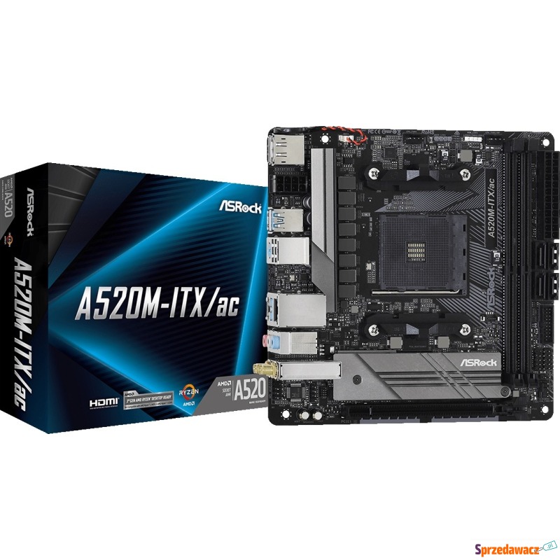 ASRock A520M-ITX/ac - Płyty główne - Chruszczobród