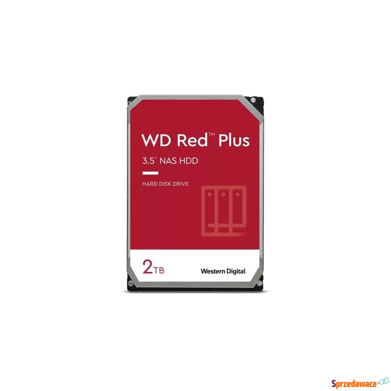 Dysk twardy HDD WD Red Plus 2TB 3,5" SATA WD20EFPX - Dyski twarde - Kędzierzyn-Koźle