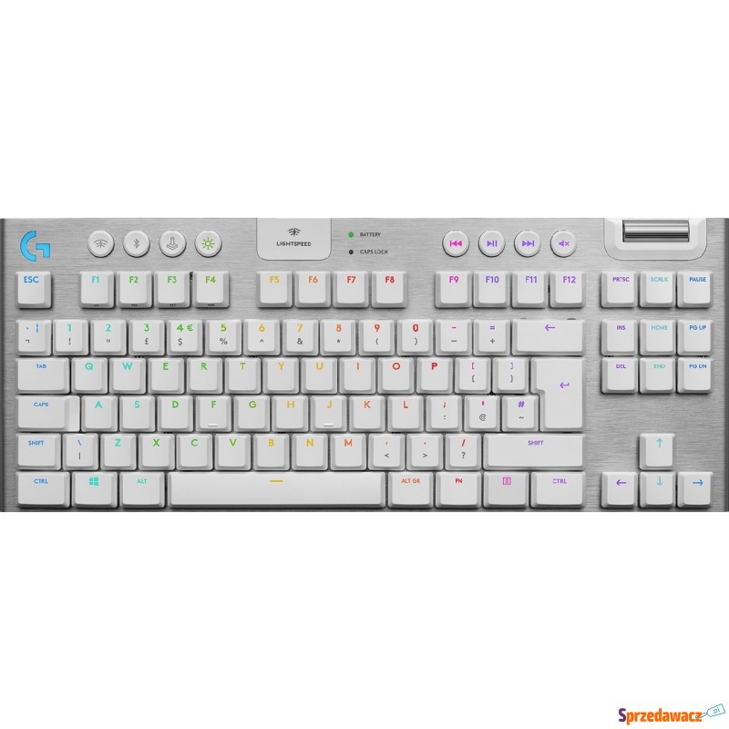 Logitech G915 TKL Tactile Biała - Klawiatury - Lubin