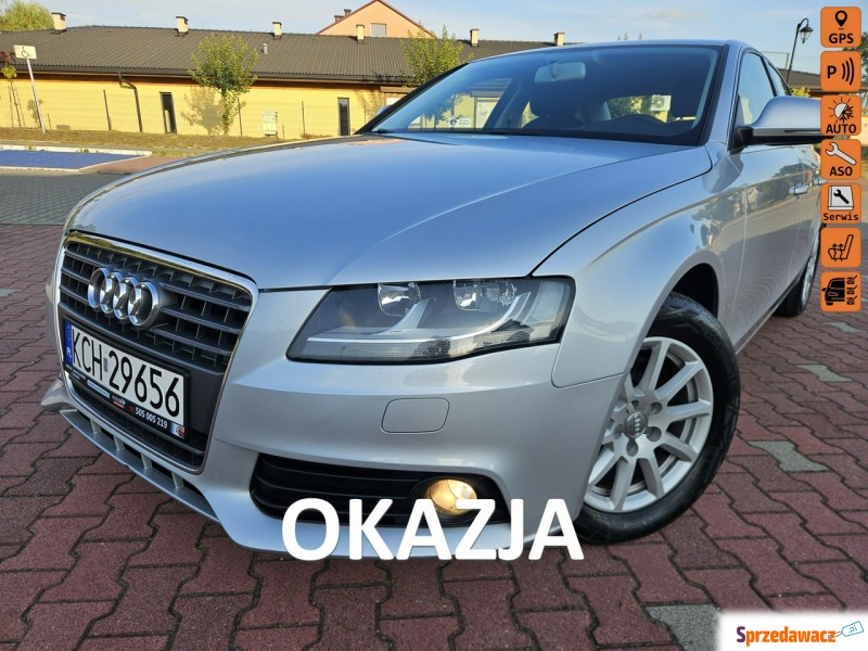 Audi A4 - Navi,KlimaTronik,PDC,Serwis ,SUPER... - Samochody osobowe - Zagórze