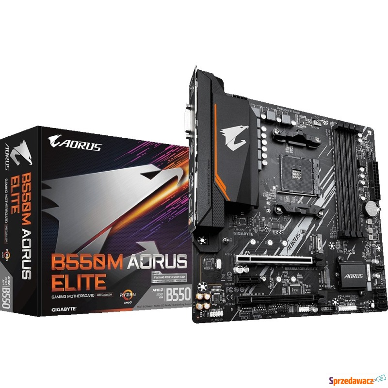 Gigabyte B550M AORUS ELITE - Płyty główne - Dąbrowa Górnicza