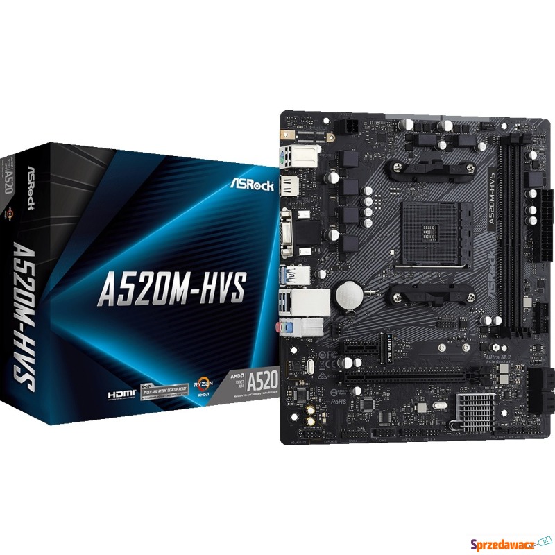 ASRock A520M-HVS - Płyty główne - Rzeszów