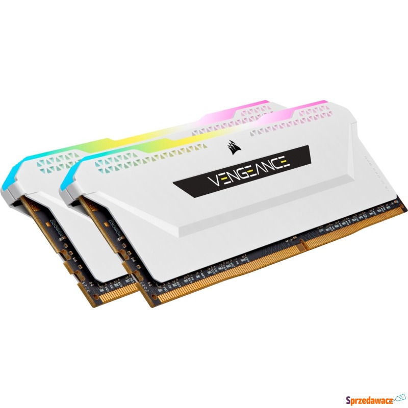 Corsair Vengeance RGB Pro SL White 16GB [2x8GB... - Pamieć RAM - Grudziądz