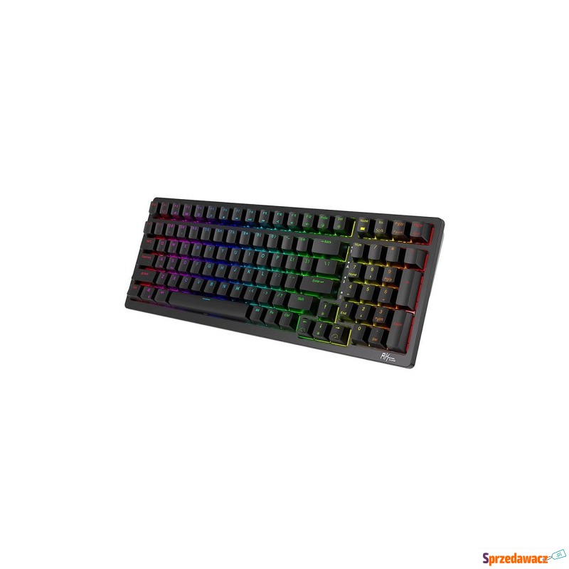 Klawiatura mechaniczna Royal Kludge RK98 RGB,... - Klawiatury - Gdańsk