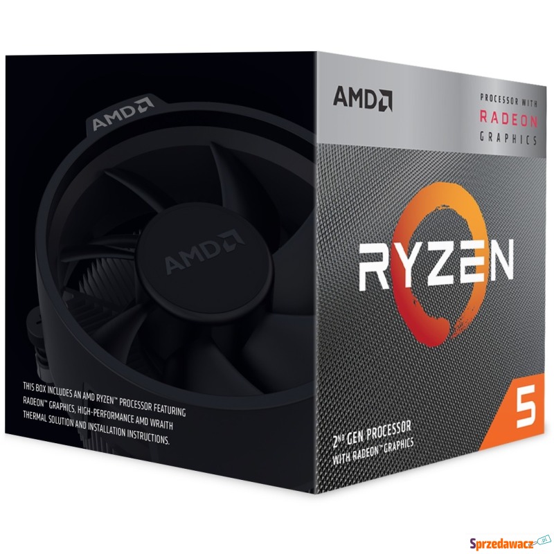 AMD Ryzen 5 3400G - Procesory - Wodzisław Śląski