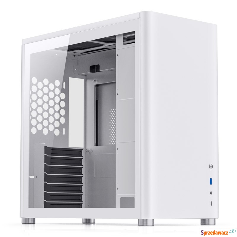 Jonsbo D40 ATX, Tempered Glass - biała - Obudowy - Żory