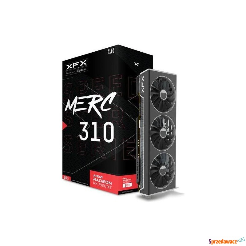 XFX Radeon RX 7900 XT SPEEDSTER MERC310 20GB GDDR6 - Karty graficzne - Piotrków Trybunalski