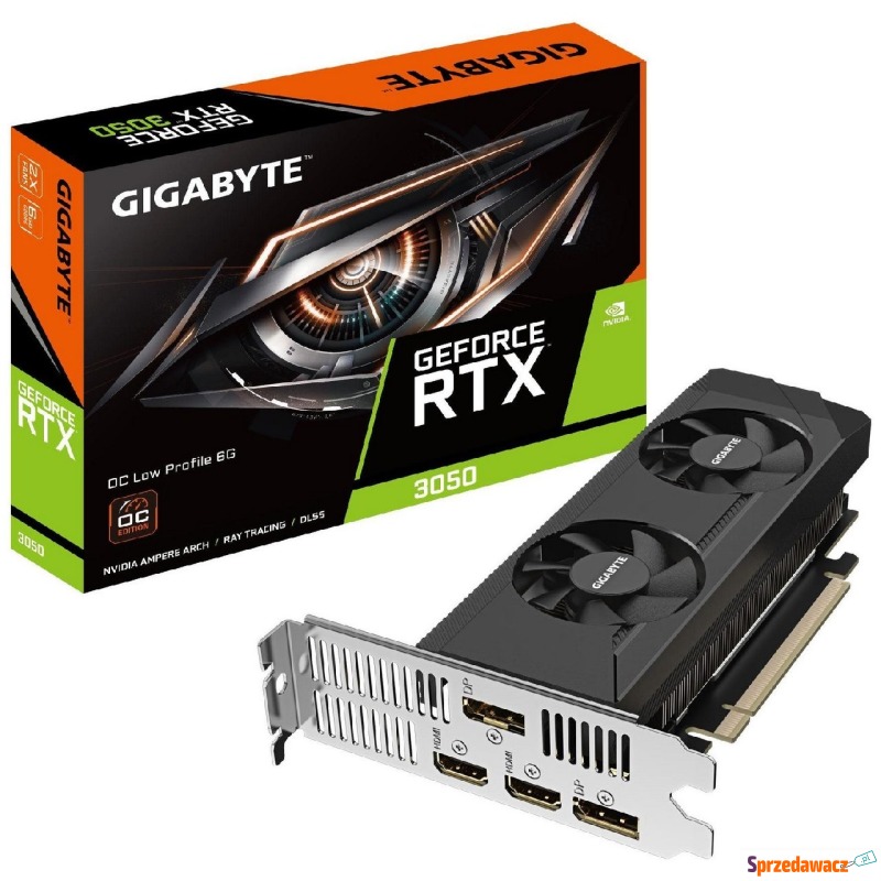 Gigabyte GeForce RTX 3050 6GB Low Profile - Karty graficzne - Kędzierzyn-Koźle