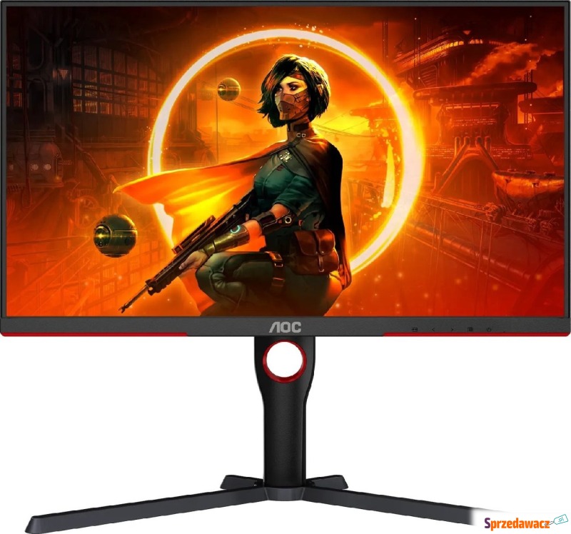 AOC Q27G3XMN/BK - 27'' | VA | QHD | 1ms | 180Hz... - Monitory LCD i LED - Katowice