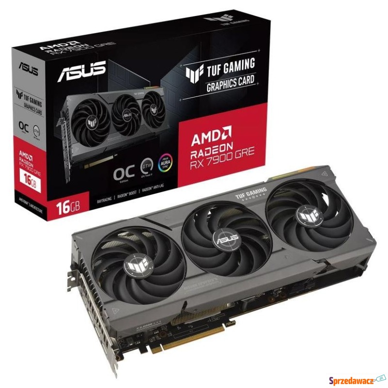 ASUS Radeon RX 7900 GRE TUF GAMING 16GB OC - Karty graficzne - Toruń