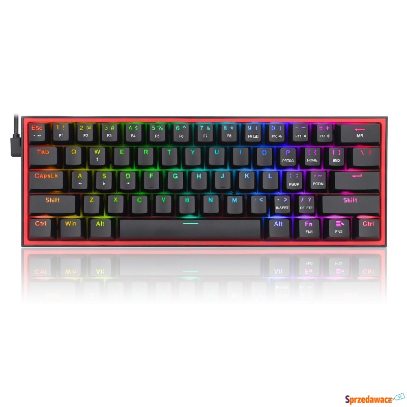 Redragon K617 Fizz RGB czarna - Klawiatury - Legnica