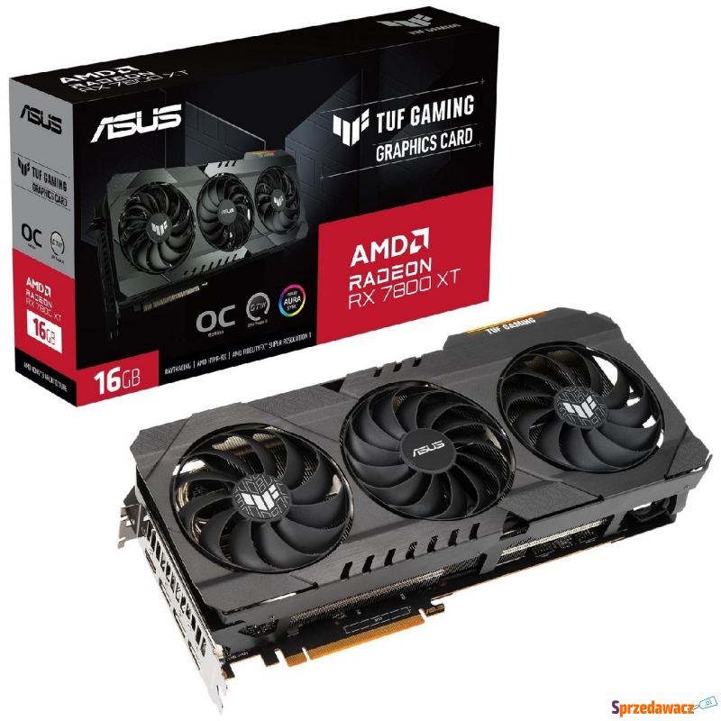 ASUS Radeon RX 7800 XT TUF OG GAMING 16GB OC - Karty graficzne - Konin