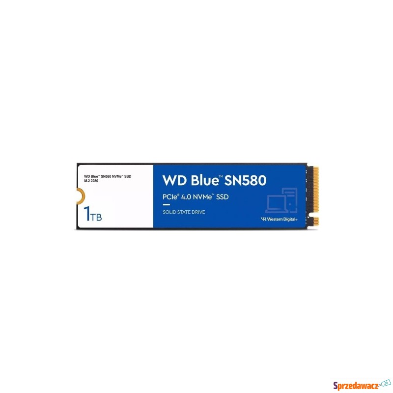 Dysk SSD WD Blue SN580 1TB M.2 NVMe WDS100T3B0E - Dyski twarde - Starachowice