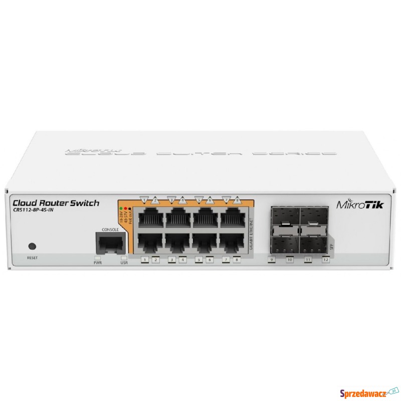 MikroTik CRS112-8P-4S-IN - Switche - Kraśnik