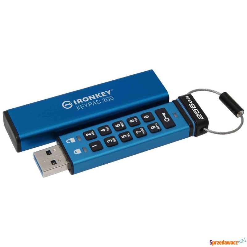 Kingston IronKey Keypad 200 256GB USB 3.0 AES... - Pamięć flash (Pendrive) - Katowice