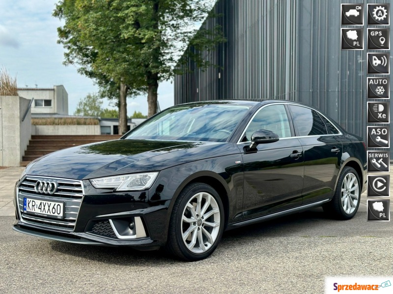 Audi A4 - 2.0 Faktura VAT 23% salon Polska S~line - Samochody osobowe - Tarnowskie Góry