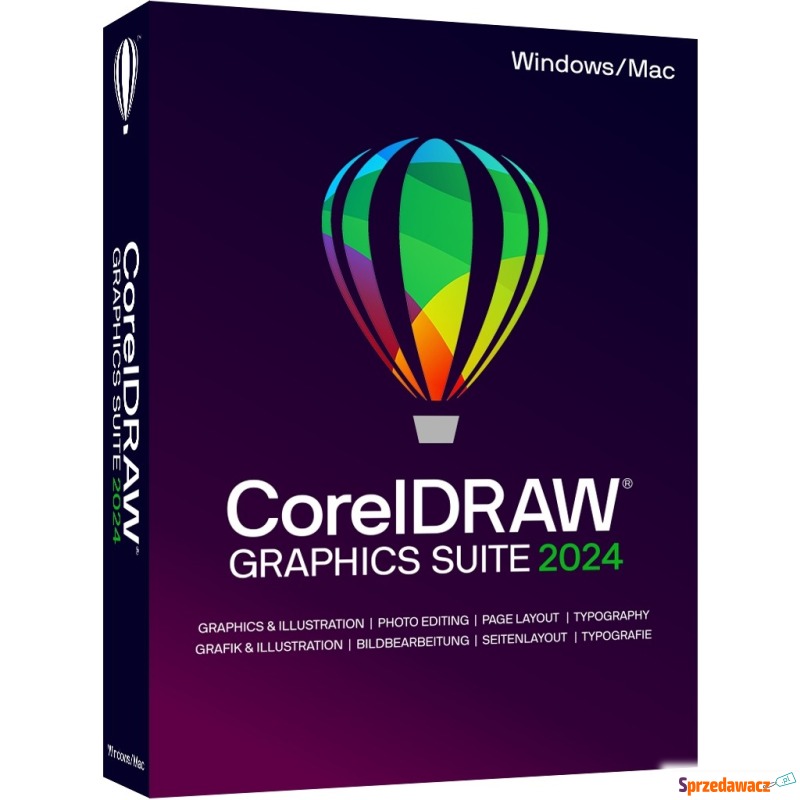 CorelDRAW Graphics Suite 2024 PL BOX - Grafika, multimedia - Władysławowo