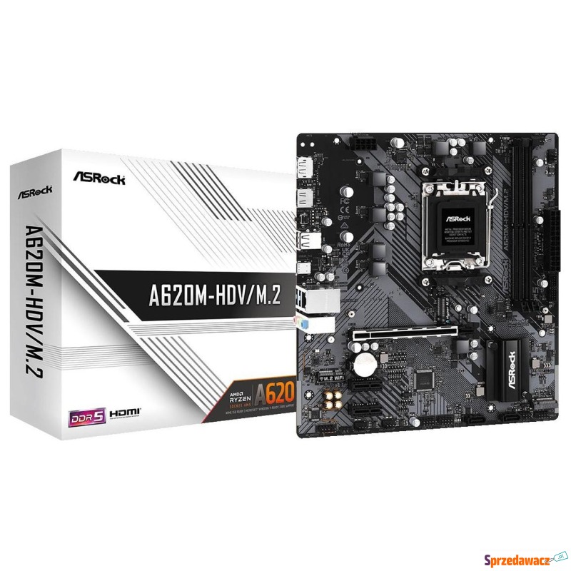 ASRock A620M-HDV/M.2 - Płyty główne - Bydgoszcz