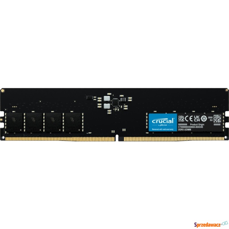 Crucial 32GB [1x32GB 5600MHz DDR5 CL46 DIMM] - Dyski twarde - Przemyśl