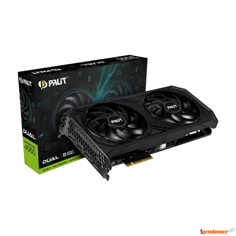 Palit GeForce RTX 4060 Dual 8GB DLSS 3 - Karty graficzne - Stargard Szczeciński