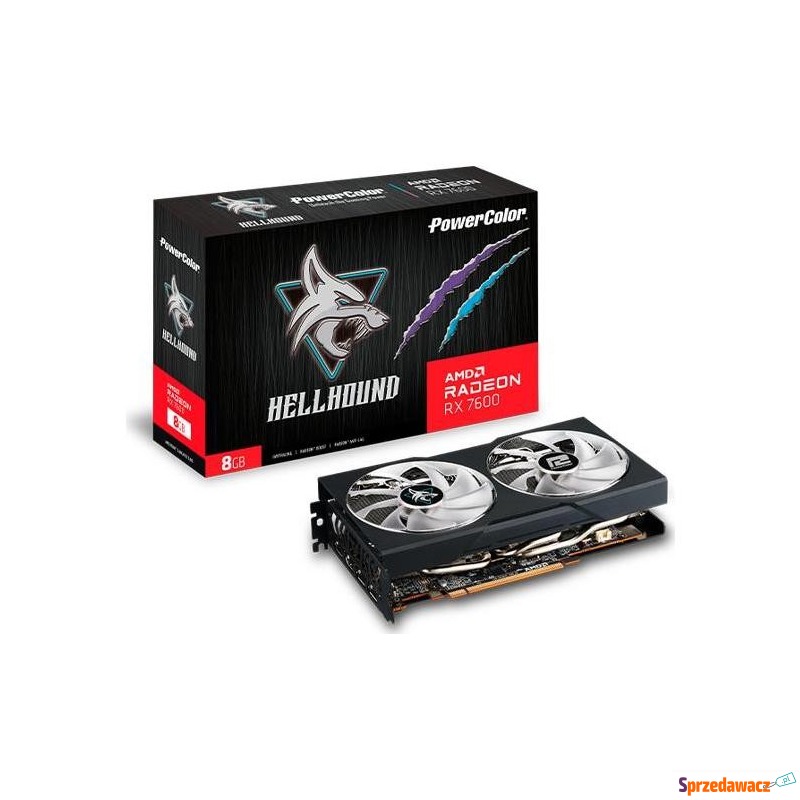 PowerColor Radeon RX 7600 Hellhound 8GB GDDR6 - Karty graficzne - Konin