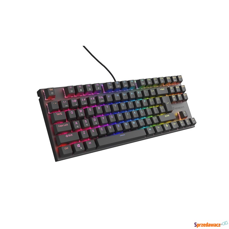 Genesis Thor 303 TKL RGB czarna Outemu Peach Silent - Klawiatury - Koszalin