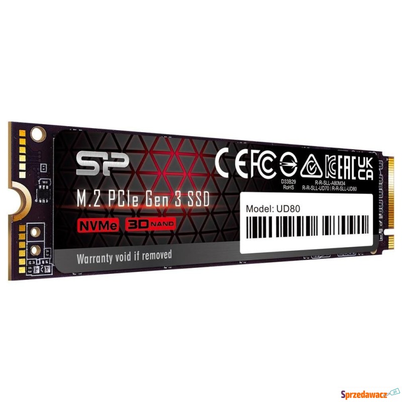 Silicon Power UD80 M.2 NVMe PCIe 256GB - Dyski twarde - Zgierz