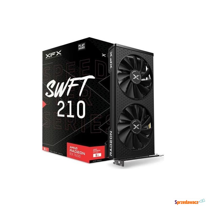 XFX Speedster SWFT 210 Radeon RX 7600 8GB GDDR6 - Karty graficzne - Piotrków Trybunalski