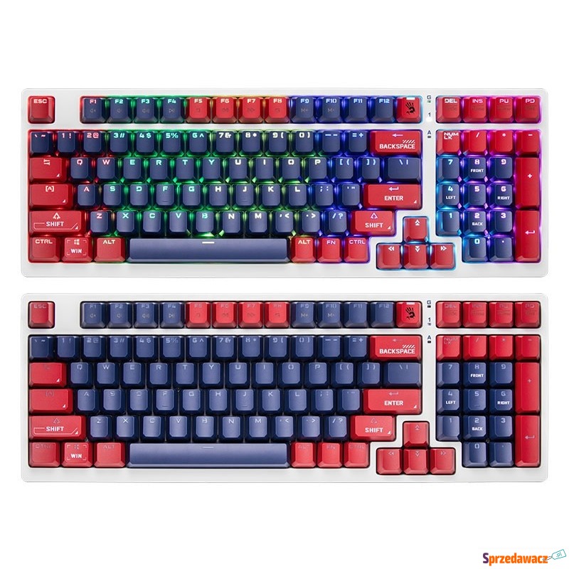 A4Tech Bloody S98 USB Sports Navy (BLMS Red Switches) - Klawiatury - Wodzisław Śląski