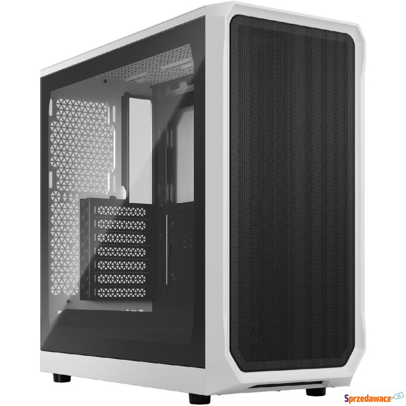 Fractal Design Focus 2 Biała TG Clear Tint - Obudowy - Łódź