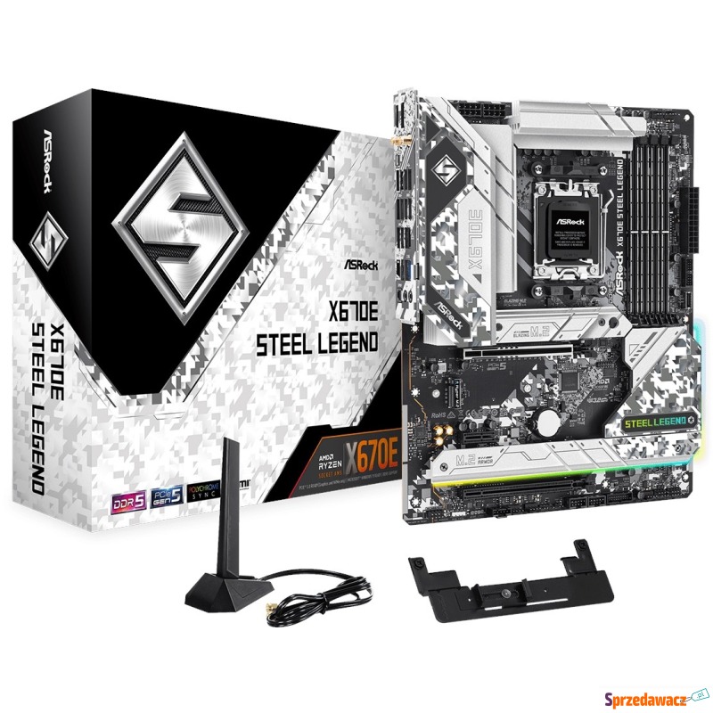 ASRock X670E Steel Legend - Płyty główne - Jelenia Góra