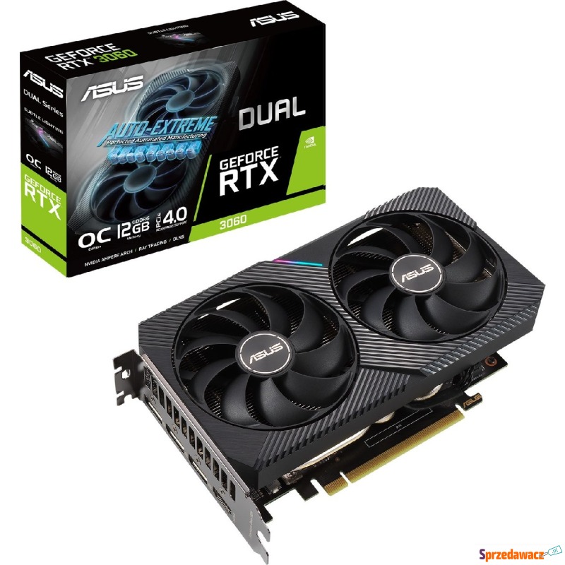 ASUS GeForce RTX 3060 DUAL 12GB OC V2 - Karty graficzne - Kędzierzyn-Koźle