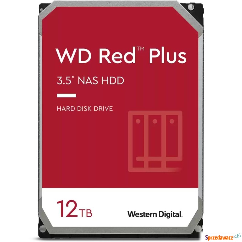 WD Red Plus 12TB - Dyski twarde - Bolesławiec